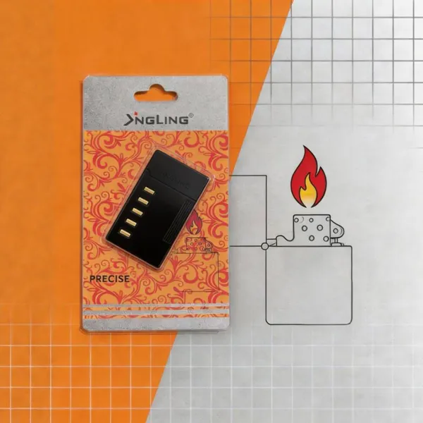 jingliang ngling kerosene lighter accessories - asbestos wick with needle, durable and universal cotton thread consumables, windproof lighter wick, wholesale