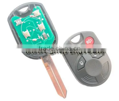 Ford Lincoln Mercury 40-Bit 4D-63 3 Button Remote Key