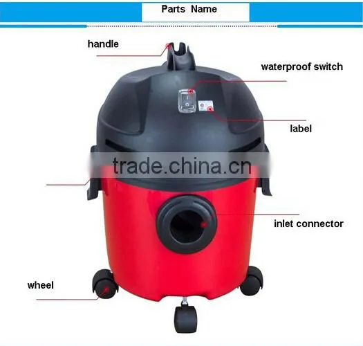 Plastic Tank 15L Cheap Portable Hoover Vacuum Cleaner Price photo-3