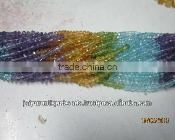 CRYSTAL RONDELL GEMSTONE