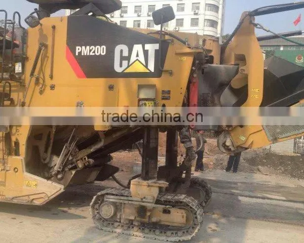 Used Asphalt Equipment Cold Planers Second Hand CAT PM-200 (COLD PLANER) photo-2