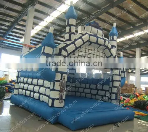 2014 Blue Castle Inflatable Jumping Castle Children Party Game photo-2