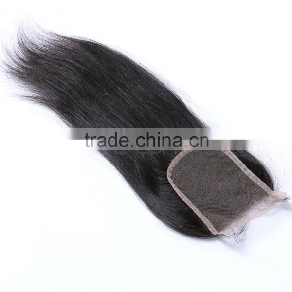 Peruvian Straight Hair Bundles With Closure photo-5