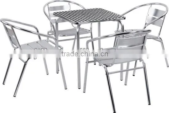 Aluminum Chair And Table For Garden