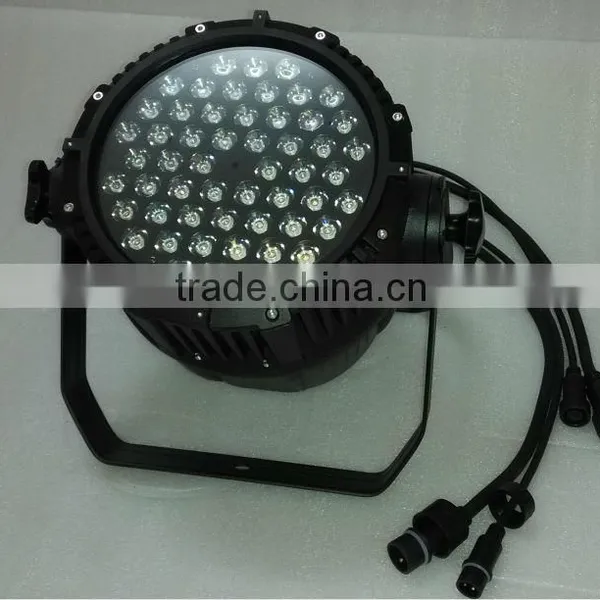 Outdoor Stage Led Wall Wash Light Wholesale Low Price Led Par RGBW Wall Washer 54x3w DMX512 DJ Light Moving Band Led Road Case photo-2
