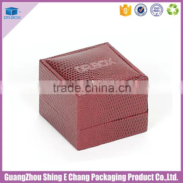 Luxury Crocodile Leather Special Paper Printing Custom Logo Design Jewelry Box for Necklace With Insert Holder photo-5