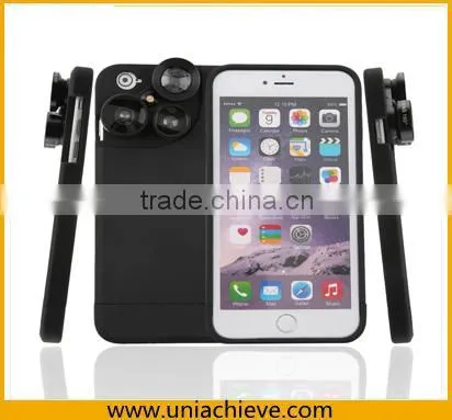 For Iphone 6s/6s Plus Case and 4 in 1 Lens Solution for Cameras IZZi Slim White Color photo-3