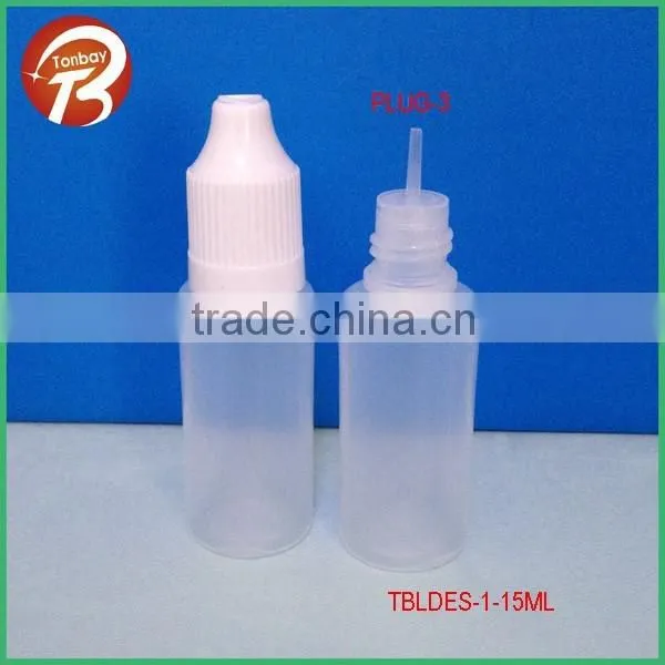 15ml LDPE Plastic Bottles With Drip Tips & Childsafety Caps photo-2