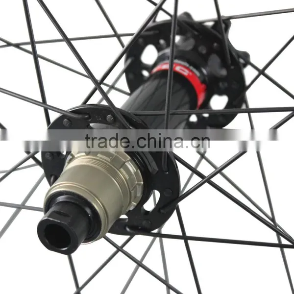 2016 ICAN BIKE 26er 32/32h Fat Bike Carbon Wheels Snow Bicycle 65mm Wide Hookless Bulk Bike Parts FW65-TL photo-2