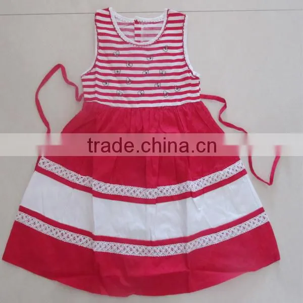 Wholesale Pink 100% Cotton Kids Dress,little Girls Long Dress,baby Girls One Piece Dresses,girls Smocked Dress photo-6