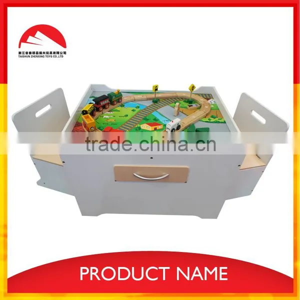 Wooden Kids Play Table and Chair Set photo-4