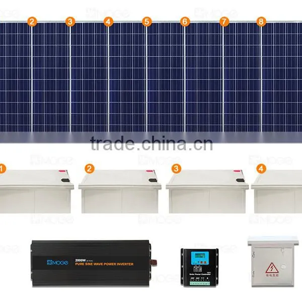 10Kw Solar Generator Grid Tie System High Efficiency Low Price photo-6