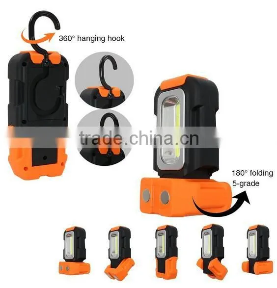 Multi-use 3W COB Auto LED Work Light With Magnets photo-2