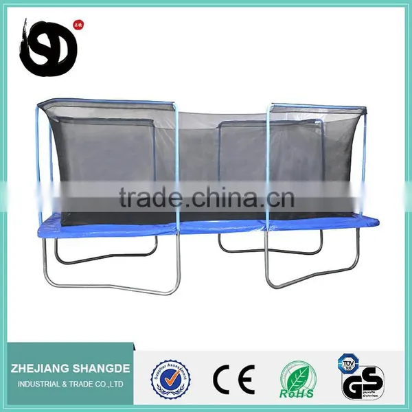 7x10ft Square Outdoor Gymnastic Trampolin photo-3