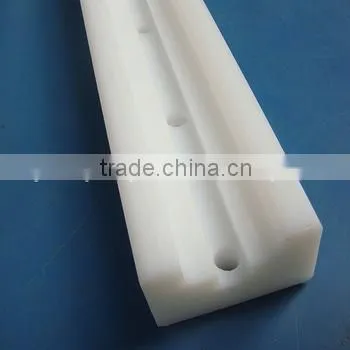 Cnc Machine Custom Size UHMWPE Rail Guide Plastic Upe Guide Rail photo-2