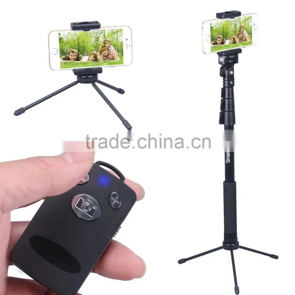 Smatree Y3 Telescopic Selfie Stick With Bluetooth Remote Shutter photo-2