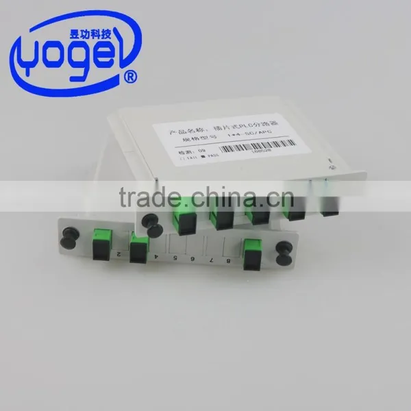 SC APC Outdoor Optical Splitter Price Inserted Module PLC Fiber Optic Splitter photo-2