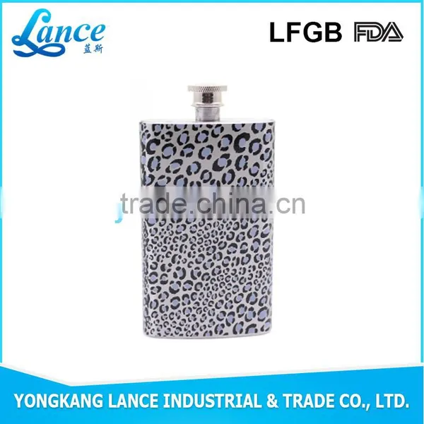 4oz Color Logo Printed Wine Bottle Cheap Price Hip Flask photo-3