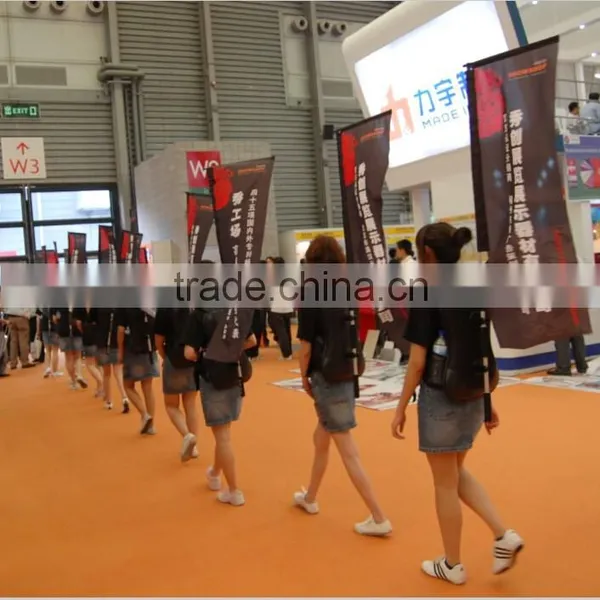Showshop Economical Adjustable Backpack Flag Banner Stand photo-3