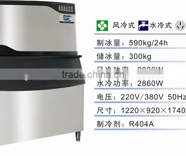 Ice cube-shave ice maker with CE