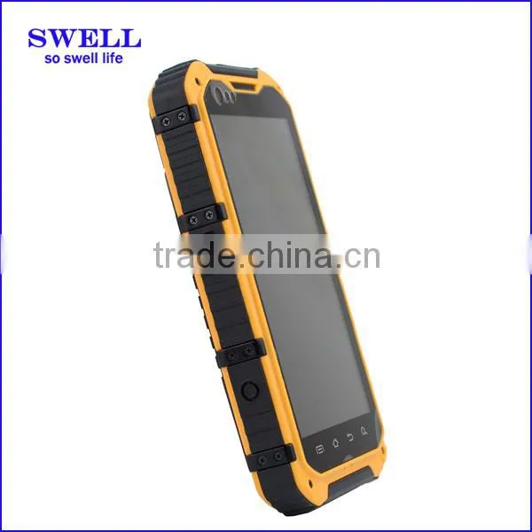 Newest 4.3 Inch Telefono Cellulare NFC Rugged Phones With 1G Rom 8G Rom UHF Walkie Talkie PTT Outdoor GPS 3G Phones A9 Wholesale photo-2
