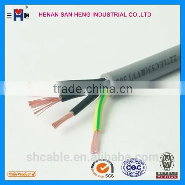 Supply Low Voltagewire Flexible Fireproof Electric RVV Cable Supplier's Choice photo-5