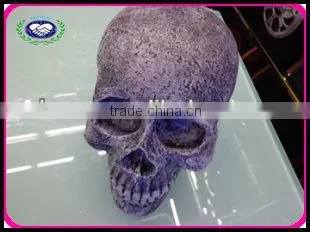 New Arrive Halloween Party Fashion Resin Horror Skull Shaped Sound Speaker