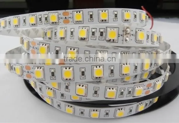 Outdoor Flexible Color DC 12 Volt 24v 100m/roll Outdoor SMD5050 Flat Led Light Strip 220V 110v for Christmas Decoration ROHS photo-3