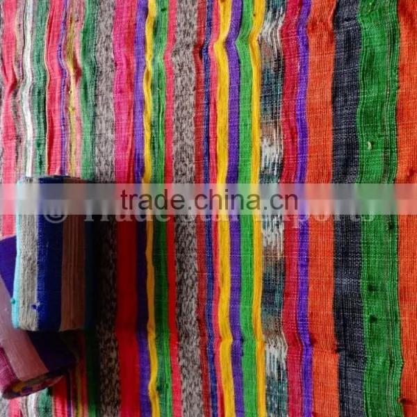 Handmade Cotton Rugs Reversible Area Rug Hand Loomed Rug Reversible Bohemian Throw photo-2