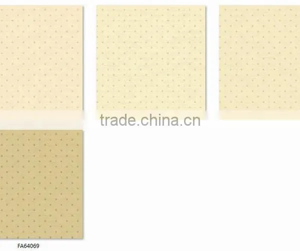 Hottest Printing Pvc Wallpaper, Vanilla Yellow for Kids Polka Dot Wall Decal for Girls Room , New Fashion Wall Mural Supplier photo-3