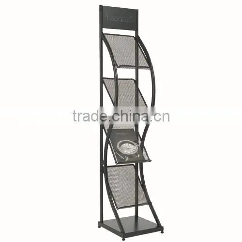 High Quality a5 Magazine Display Wire Metal Stand photo-3