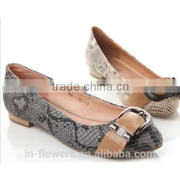 Leather Wholesale Flat Shoes 2015 for Woman photo-2