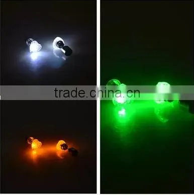 Hot Fashion Light Up LED Ear Studs Party Accessories Bling Earrings Piercing Jewelry photo-2