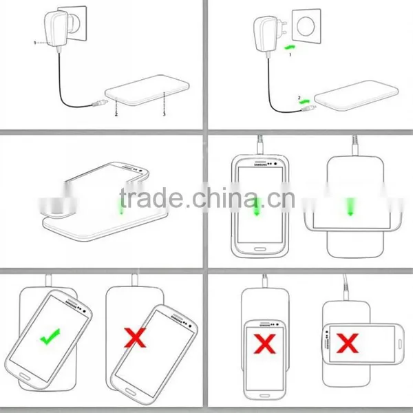 Cheaper Price With High Quality Mobile Phone Wireless Charger qi Standard, Super Thin qi Wireless Charger Pad With Receivers photo-5