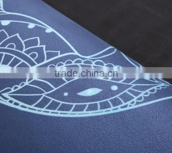 Premium Rubber Yoga Mat With Carry Strap, Free of Harmful Substances, Durable, Extra Long 72" photo-4