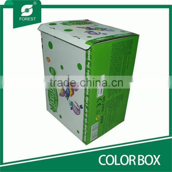 CUSTOM MADE ACCEPT CORRUAGTED COLOFUL BOXES FOR RIDE DRIVING PACKAGING photo-5