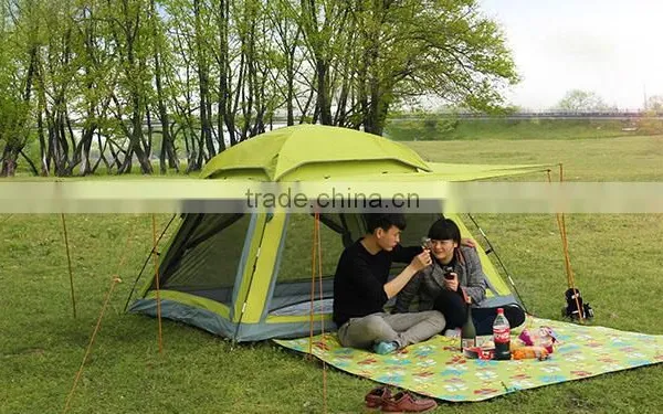 3-4 Person Outdoor Camping Tent With 4 Doors photo-3