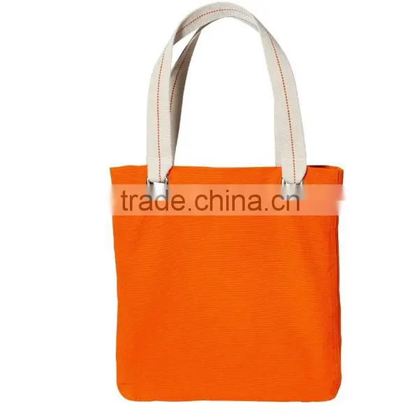 100% Garment Washed Cotton Canvas Tote Bag photo-5