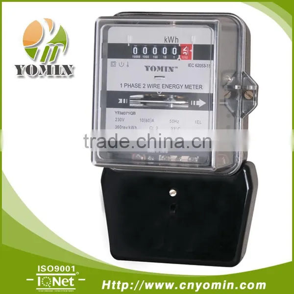 1 Phase Digital Watt Hour Meter, Electromechanical Meter