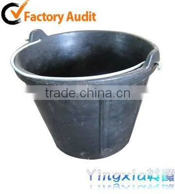 10L Cement Rubber Bucket With Handle,construction/building Tools