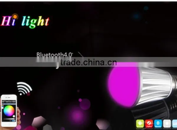 New Innovative SmartPhone Bluetooth Discoloration Smart Bulb Usb Led Light photo-3