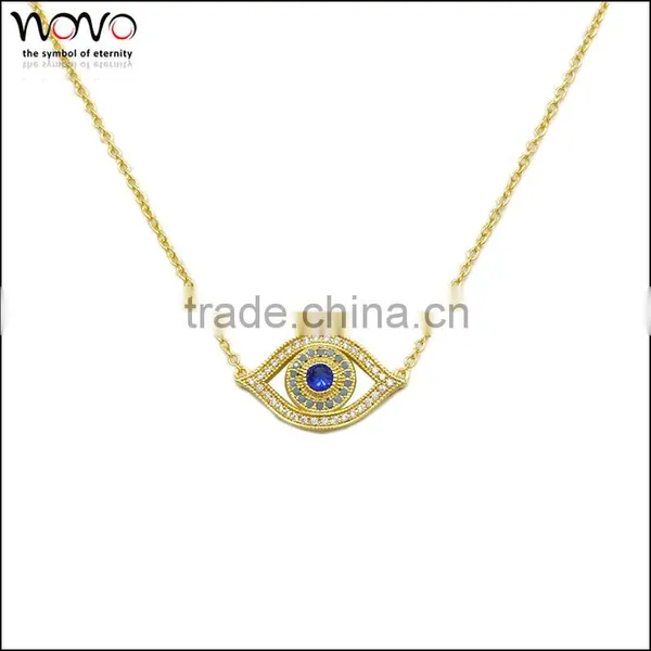 Newest Design Brass Jewelry Crystals Pendant Necklace