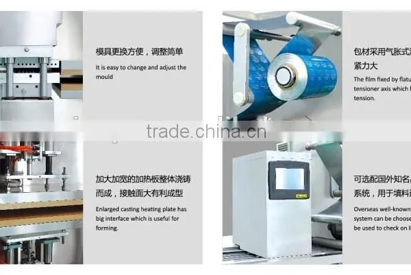 DPH 280 Roller Board Automatic Blister Packaging Machine, High Speed Blister Packing Machine photo-2