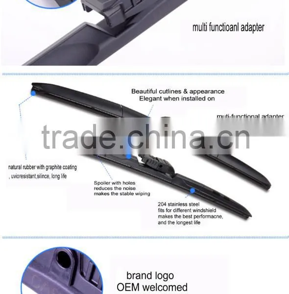 5 in One Adaptor Germany Patent Car Accessories Wiper Blade Windshield Wiper T190 photo-3