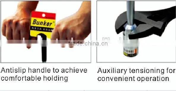 T Type Wrench, T Type Spanner, Dipped Plastic Handle photo-2
