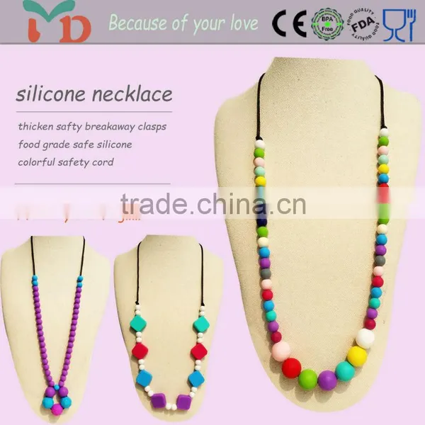 Hot Selling Autism Sensory Necklace Baby Bling Pendant Teethers With Low Price photo-2