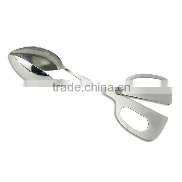 Stainless Steel430# Food Tong Service Tongs
