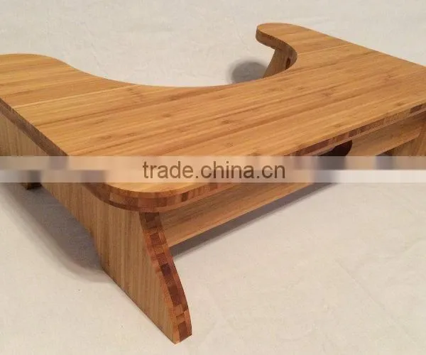 Bamboo Potty Stool Toilet Step Stool