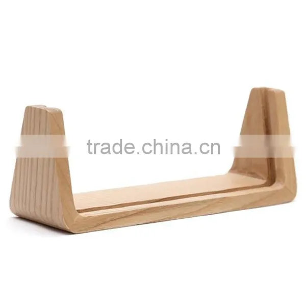 6 Inch Modern Minimalist Acrylic Wedding Photo Frame With U-shaped Wooden Base photo-4