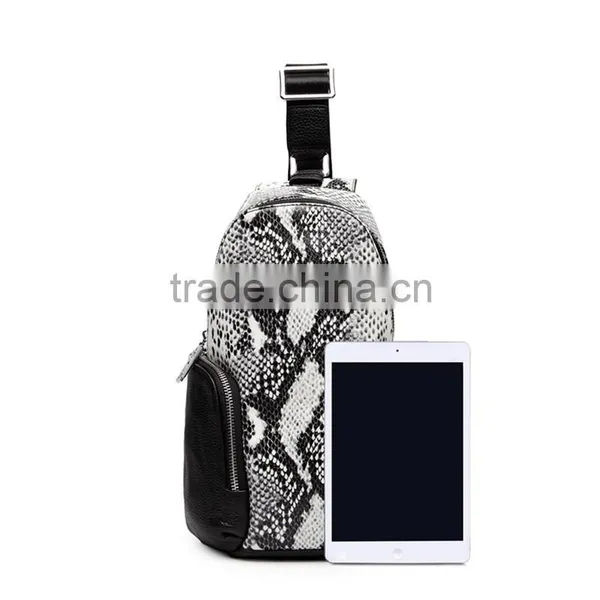 China Wholesale Leather Chest Bag Best Selling Products in for Men photo-2